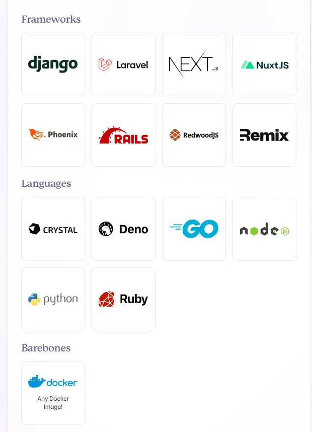 Fly.io for hosting Python, Nodejs applications for free.